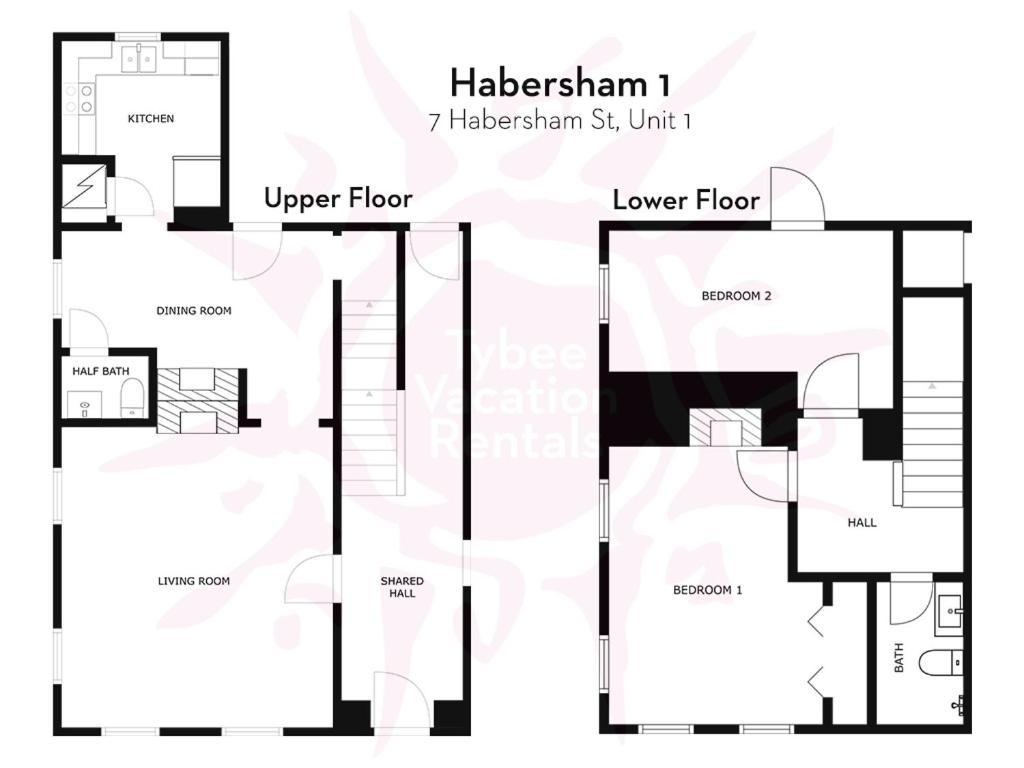 Апартаменты Habersham 1 Саванна Экстерьер фото